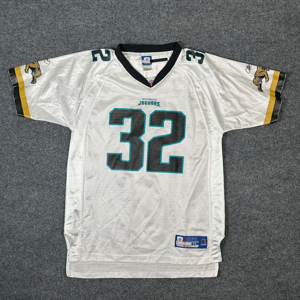 Reebok Jacksonville Jaguars Maurice Jones-Drew 32 NFL Jersey Kids XL 18-20 White